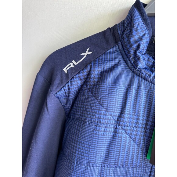 NWT $268 RLX RALPH LAUREN MEN'S GOLF SWEATER TOP XL HYBRID MOCK NECK FULL ZIP ne - Picture 3 of 13